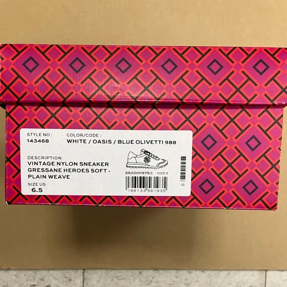 Tory Burch Vintage Nylon Sneaker - Picture 9 of 9